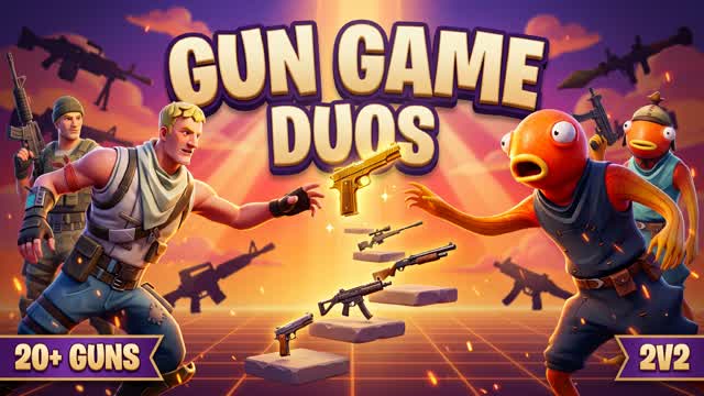 GUN GAME DUOS — Fortnite Creative map