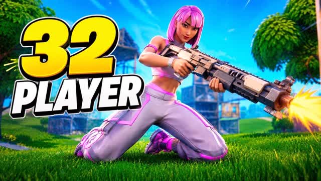 32 PLAYERS | ZONE WARS — Fortnite Creative map