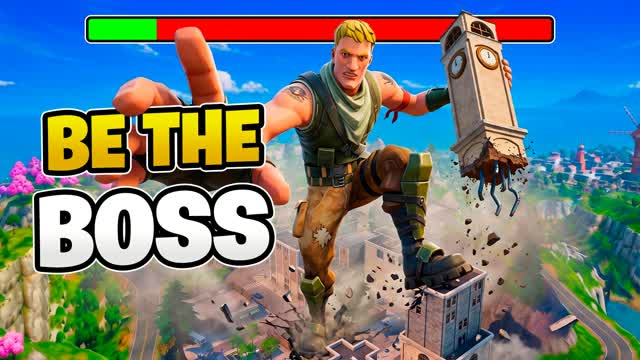BE THE BOSS — Fortnite Creative map