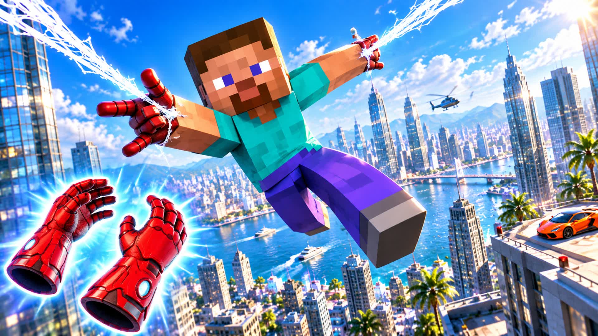 🎯GUN GAME COOL SPIDER MAN GAME😎 — Fortnite Creative map