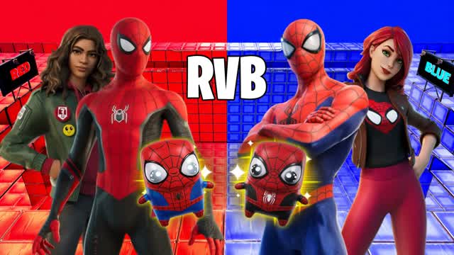 BRAND NEW RVB🔴🔵[TMNT] — Fortnite Creative map