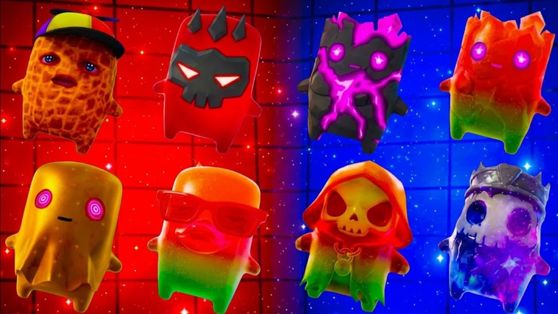 RED VS BLUE DIABLE — Fortnite Creative map