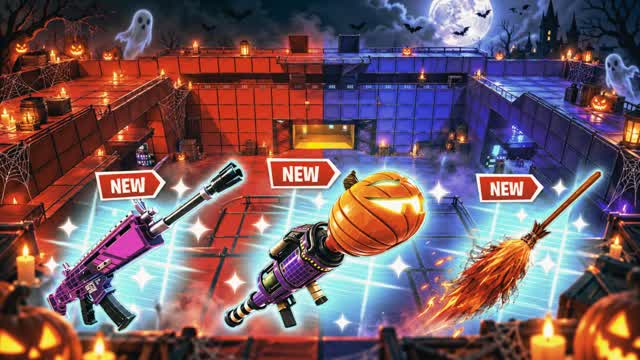 HALLOWEEN RED VS BLUE 🔴🔵 — Fortnite Creative map