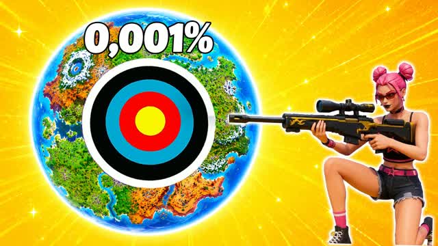 UNC HUGE CHILL TRICKSHOT PARKOUR — Fortnite Creative map