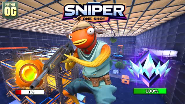 🎯Sniper One Shot — Fortnite Creative map cover art