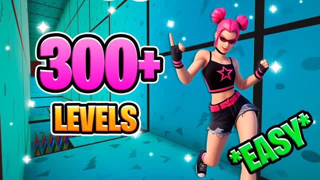CRAZY CLASSIC DEATHRUN 300+ LEVELS — Fortnite Creative map cover art