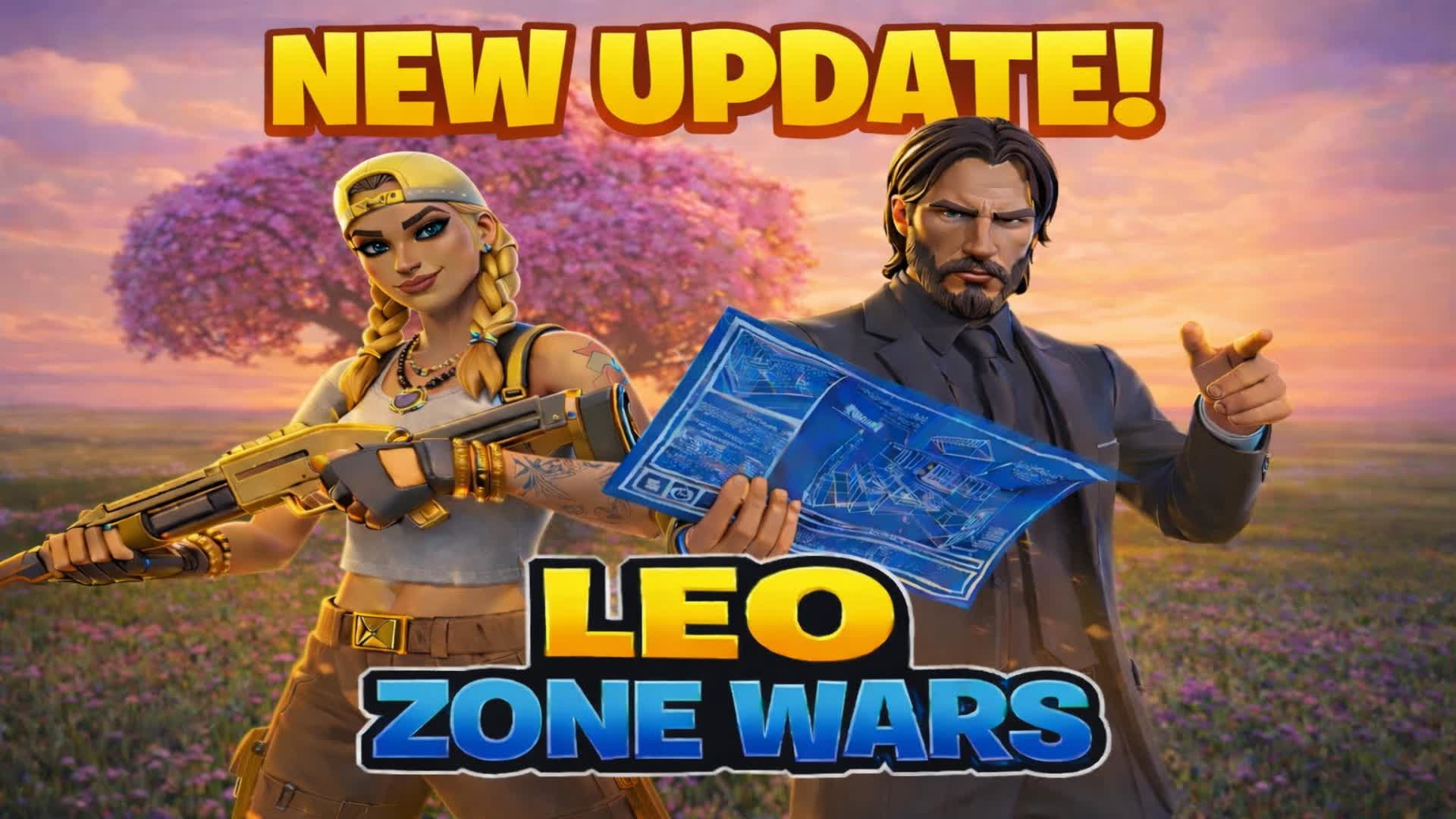LEO ZONE WARS — Fortnite Creative map