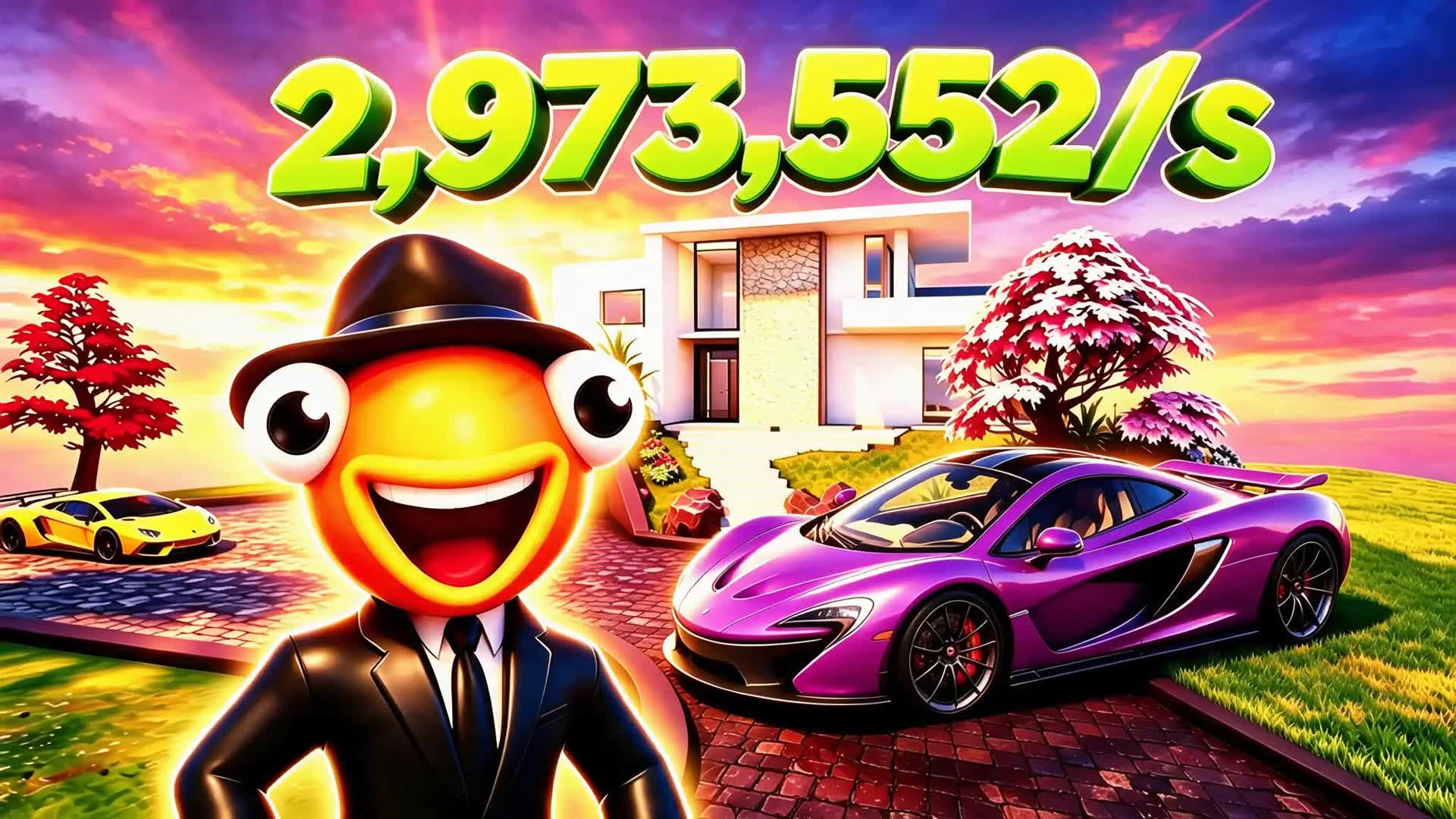 💰Millionaire Mansion Tycoon🏰🤑 — Fortnite Creative map