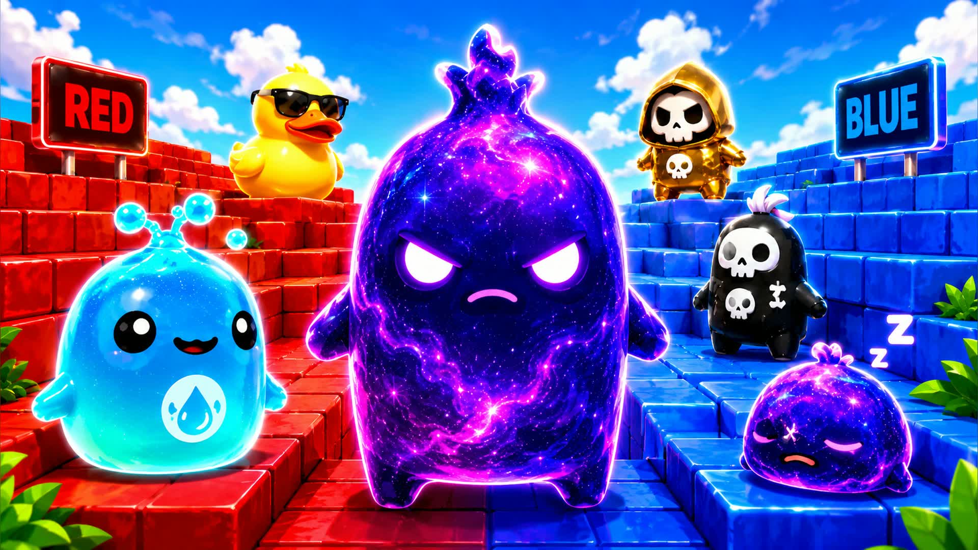 RED VS BLUE BRAWLZONE 🔴🔵 — Fortnite Creative map