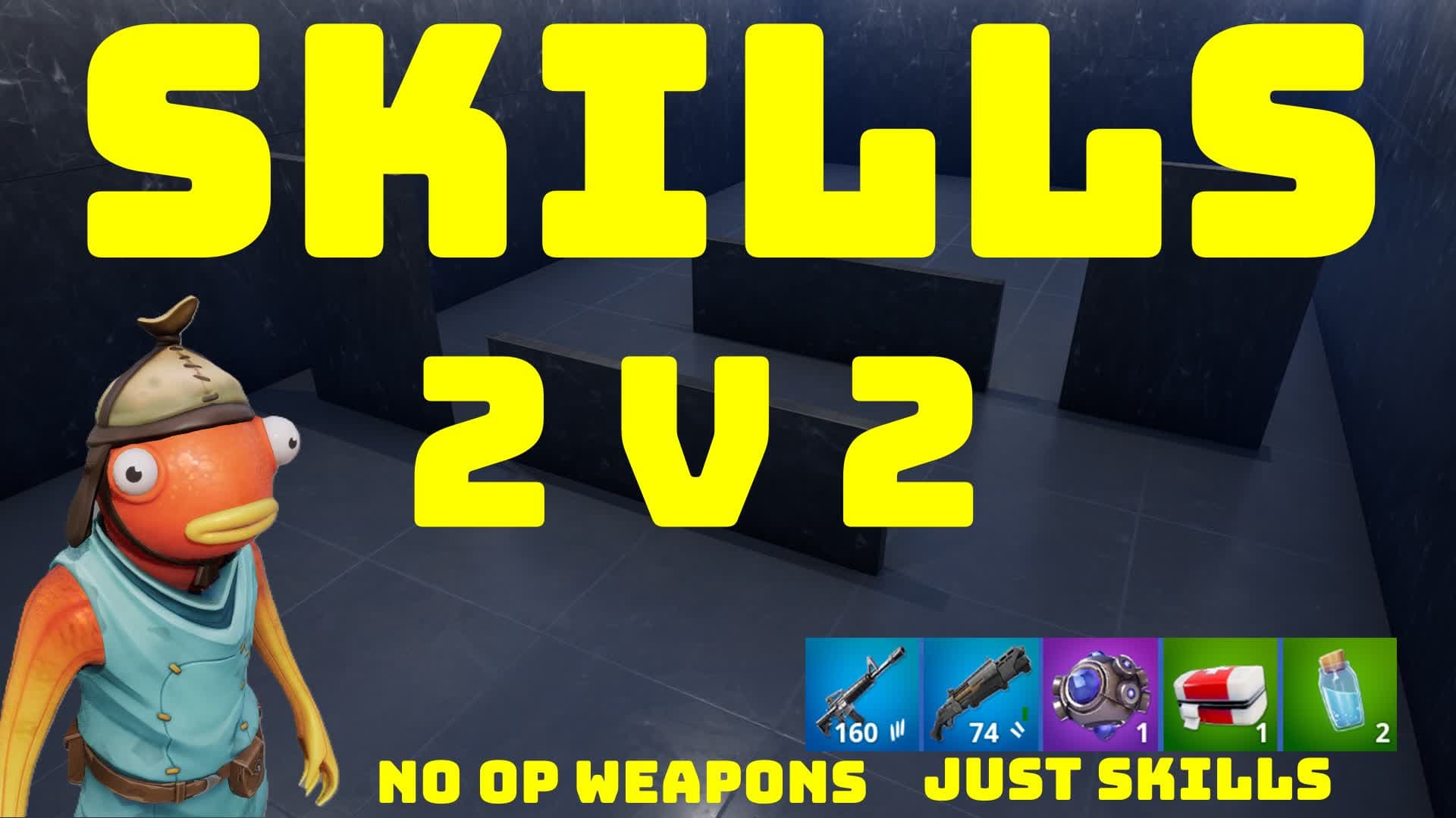 Skills Box Fight 2 V 2 — Fortnite Creative map