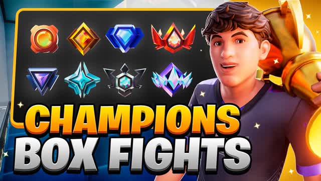 🏆 CHAMPIONS BOX FIGHTS 📦 — Fortnite Creative map