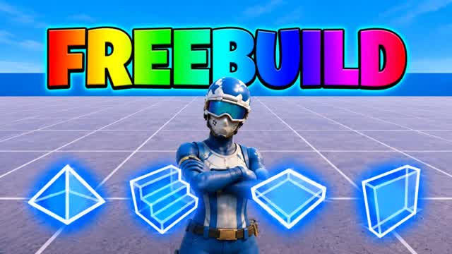 FREE BUILD KNN — Fortnite Creative map cover art