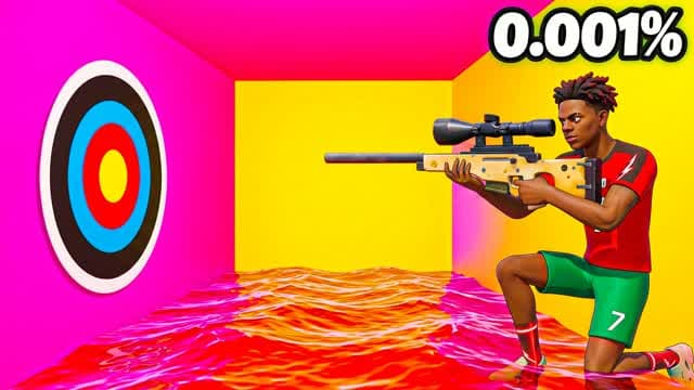 🎯SU TRICKSHOT PARKOUR DITURKO🎯 — Fortnite Creative map