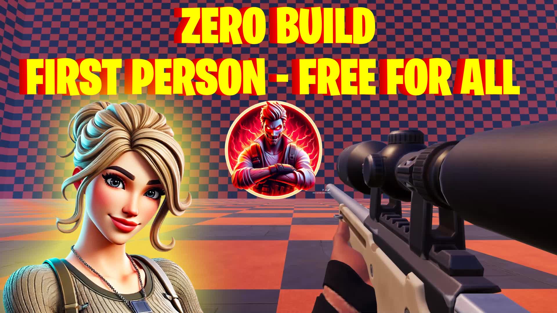 Zero Build - First Person - Free For All — Fortnite Creative map