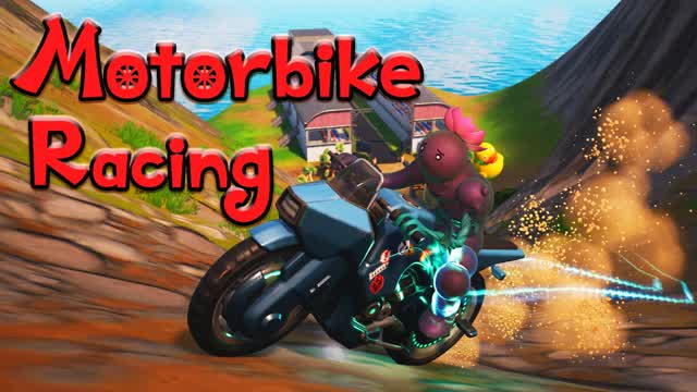 Motorbike Racing — Fortnite Creative map