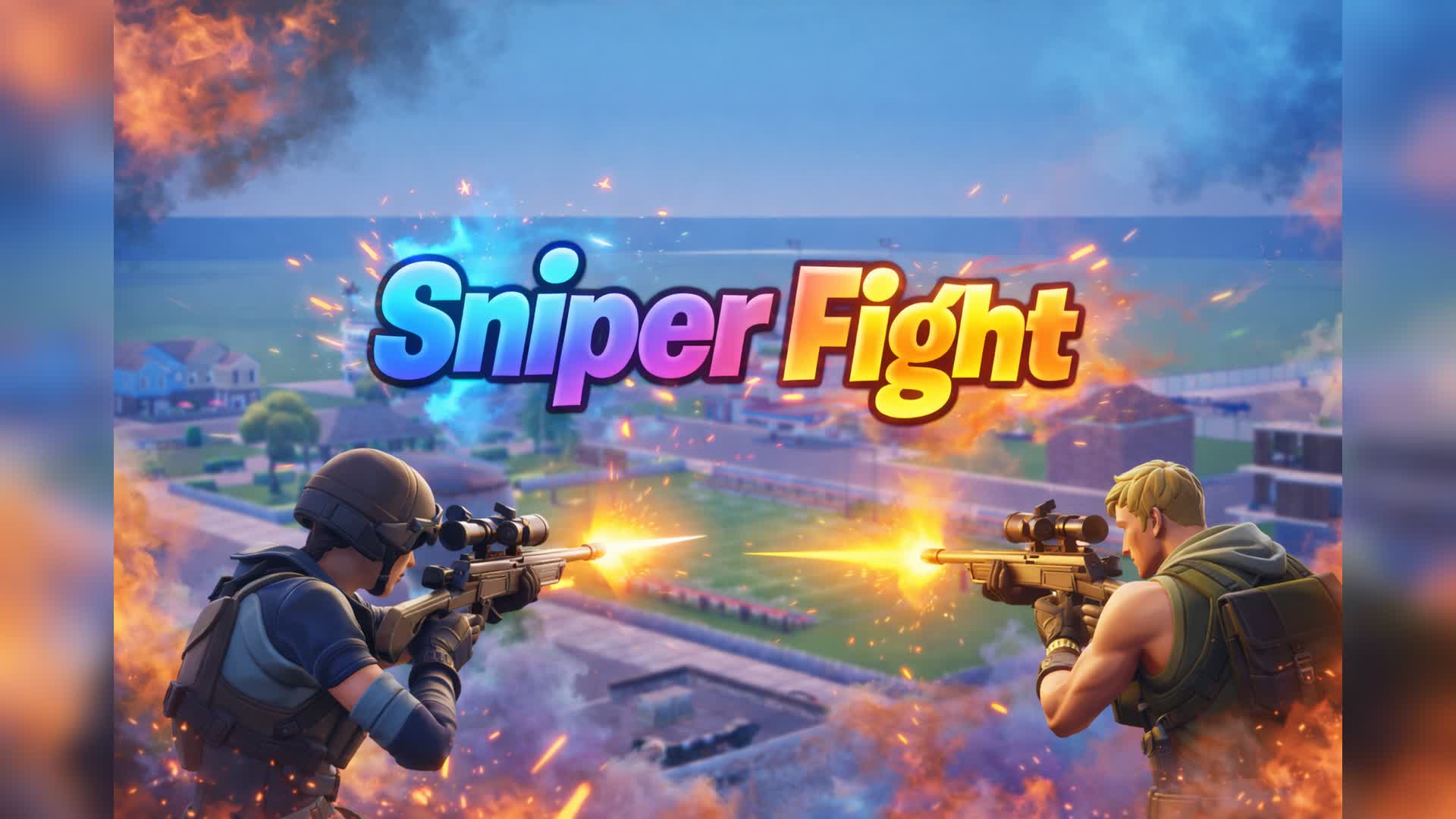 Sniper Fight — Fortnite Creative map