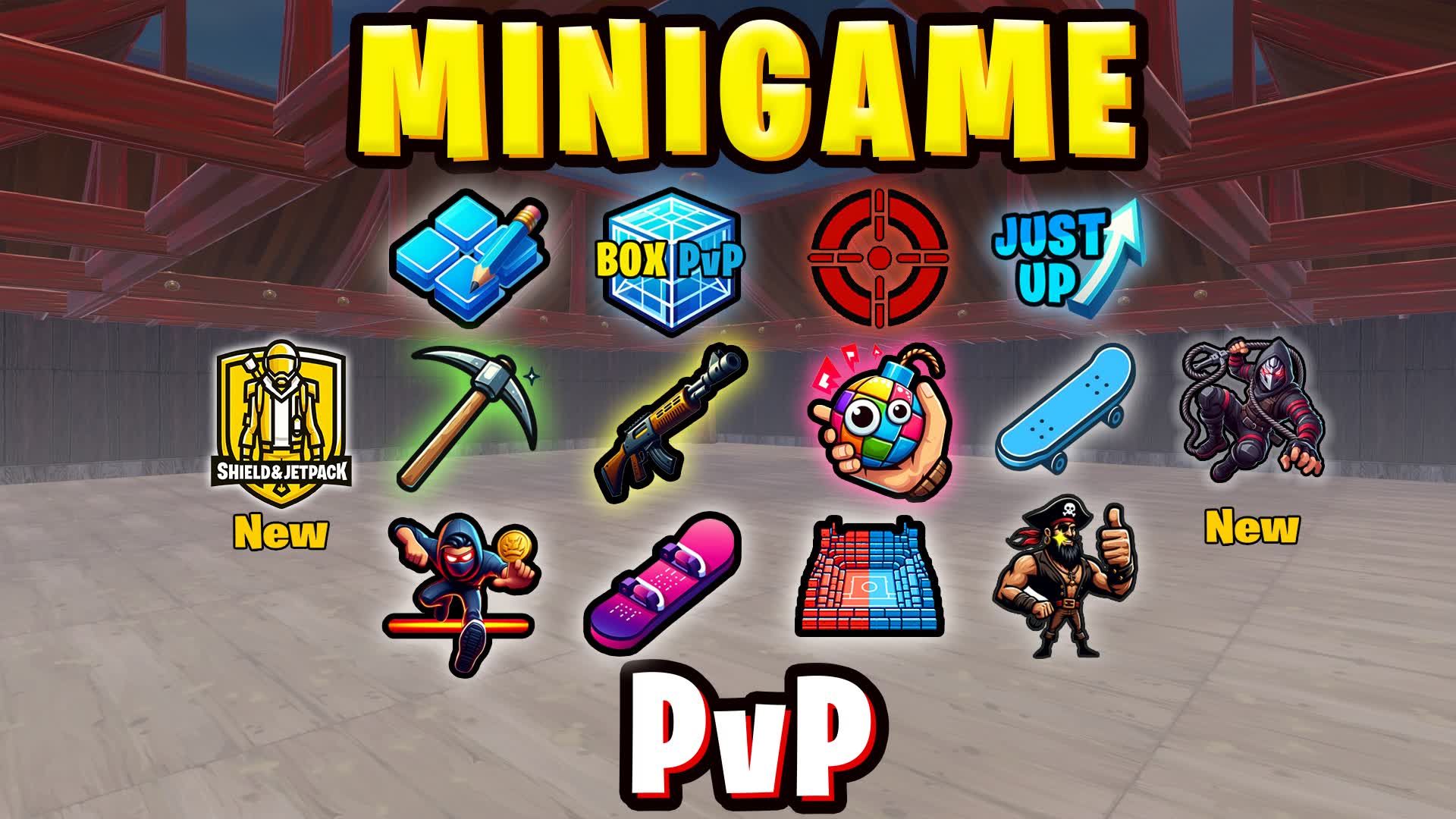🏆MINIGAME PVP🏆 — Fortnite Creative map