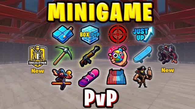 🏆MINIGAME PVP🏆 — Fortnite Creative map cover art
