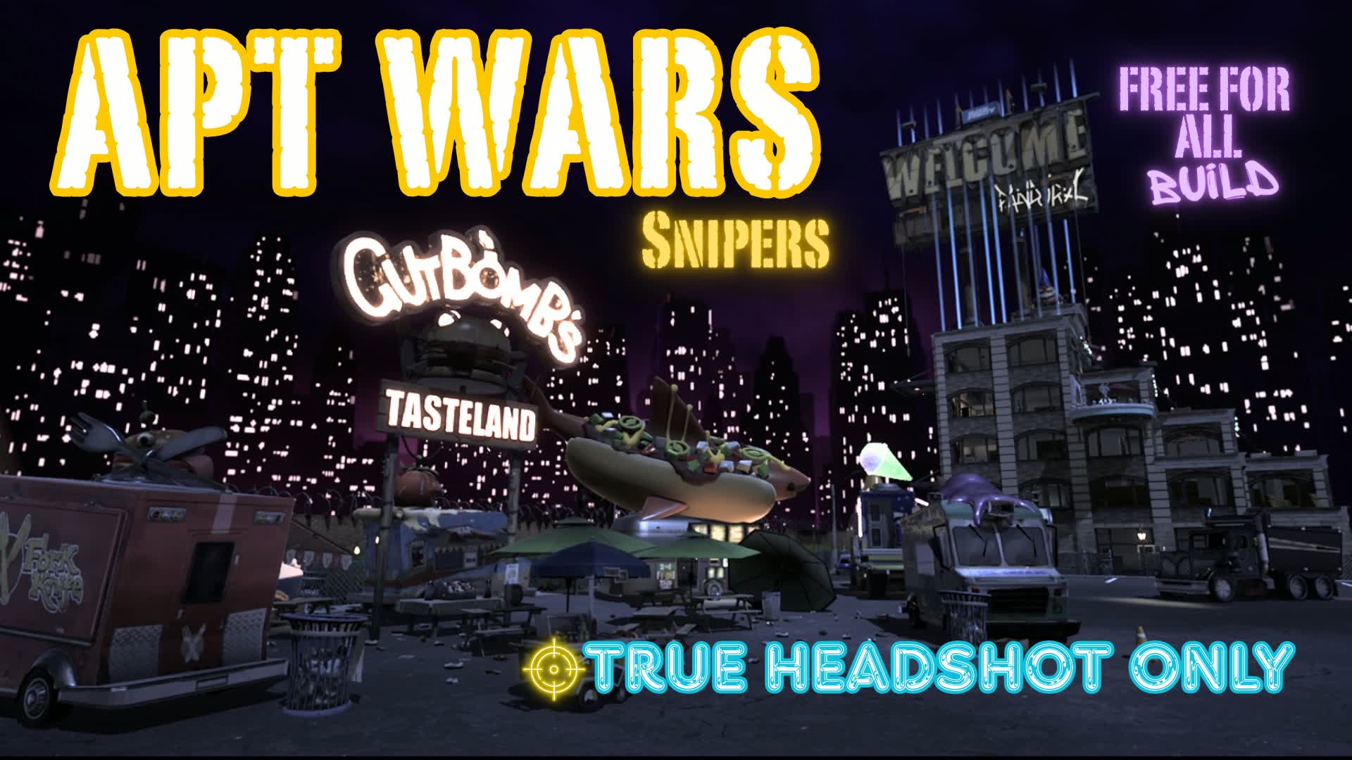 APT WARS: SNIPER FFA BUILD — Fortnite Creative map