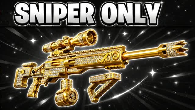 SNIPER ONLY BOT EASY🎯 — Fortnite Creative map cover art