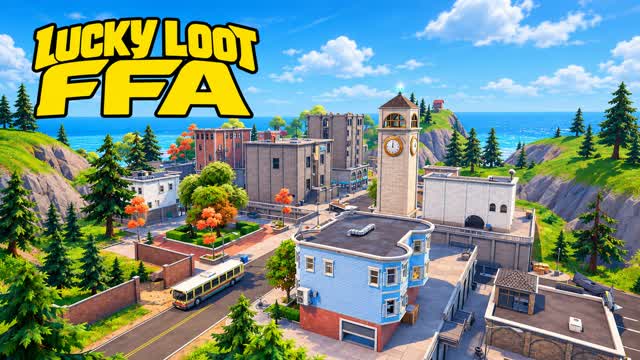 LUCKY LOOT TILTED — Fortnite Creative map