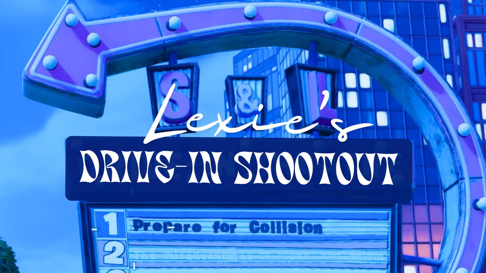 Lexie's Drive-in Shootout — Fortnite Creative map