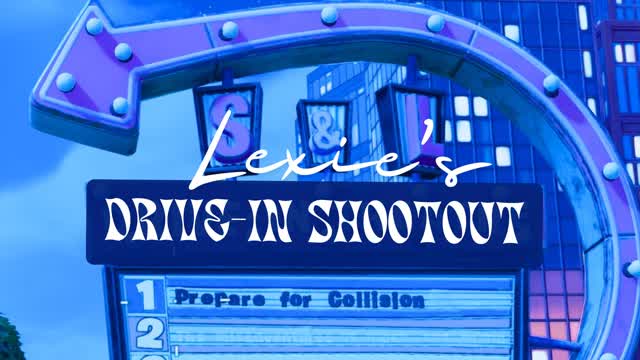 Lexie's Drive-in Shootout — Fortnite Creative map cover art