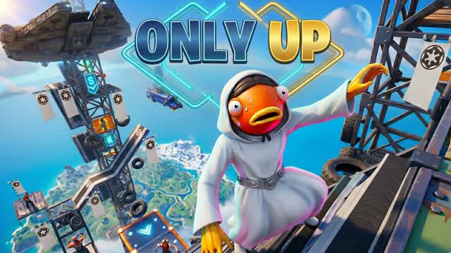 Only Up Star Wars Climb — Fortnite Creative map cover art