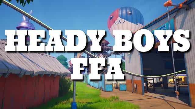 Heady Boys FFA — Fortnite Creative map cover art