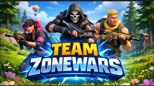 Team Zone Wars — Fortnite Creative map cover art