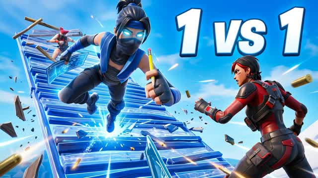 ✔ 1 VS 1 FIGHT — Fortnite Creative map cover art