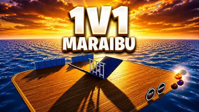 1v1 maraibu — Fortnite Creative map