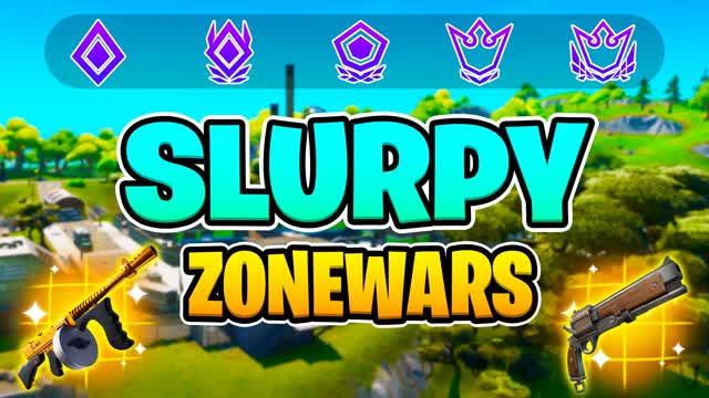 SLURPY ZONE WARS ⭐ — Fortnite Creative map
