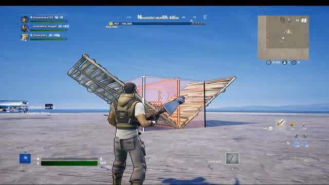 Abstract 1v1 — Fortnite Creative map