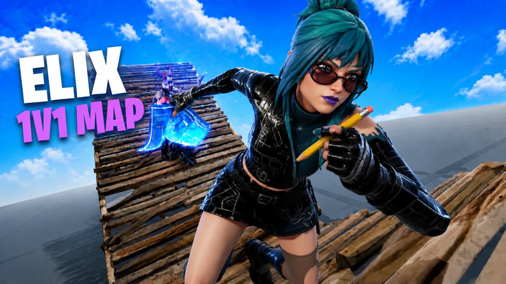 Elix 1v1 Build Fights (200 Pumps) — Fortnite Creative map