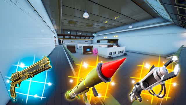 CITY DRIVE FREE FOR ALL GUNS 💥 — Fortnite Creative map