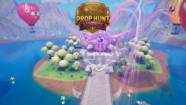 Prop Hunt Agence — Fortnite Creative map cover art