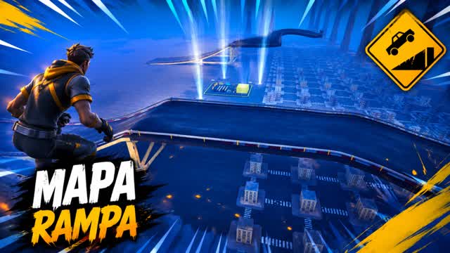RAMP CITY - CARS - WEAPONS — Fortnite Creative map cover art