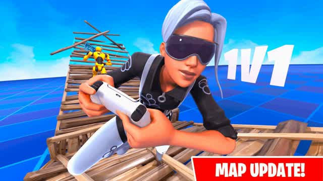 JXNESS7 1V1 BUILD FIGHTS — Fortnite Creative map cover art