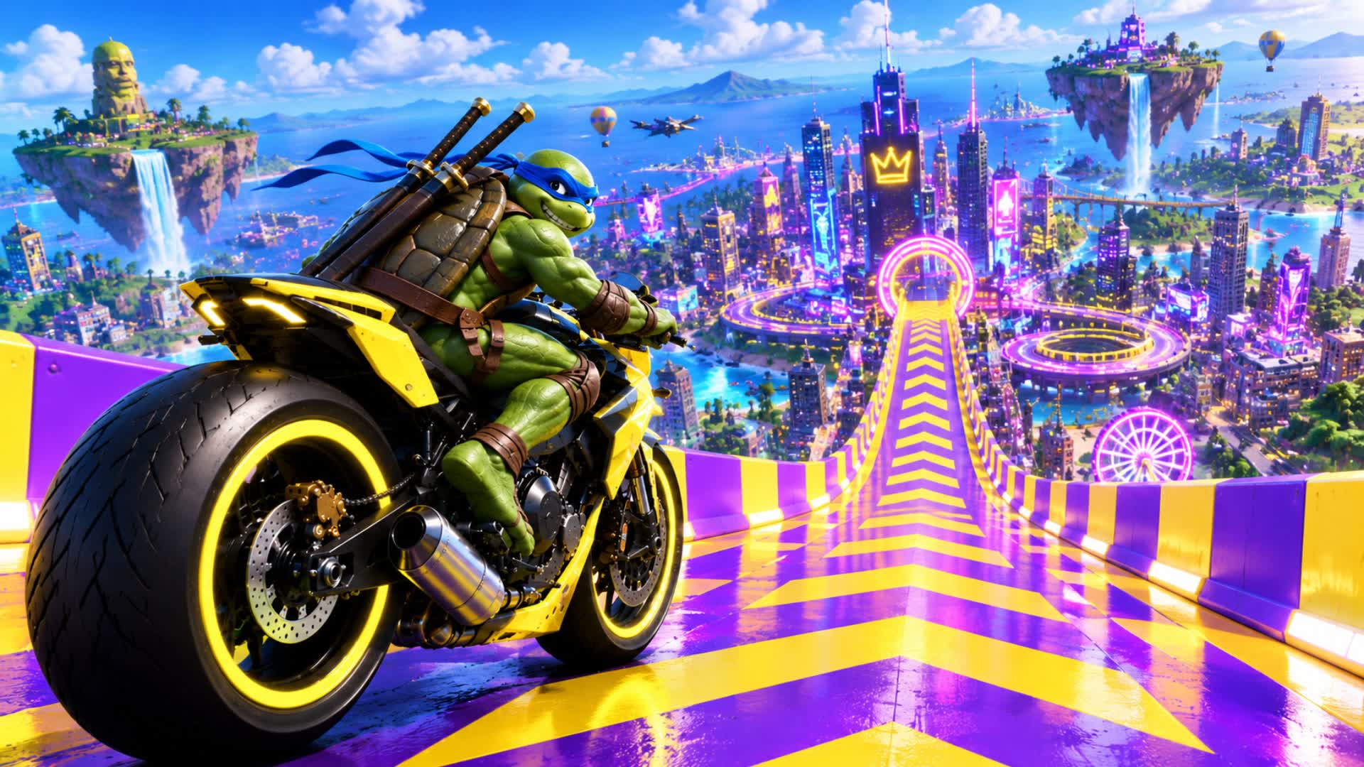 MAINTAIN SPEED - CAR GAME — Fortnite Creative map