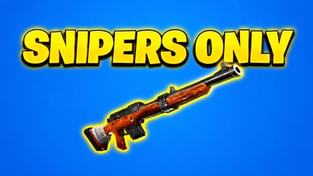 SNIPER ONLY V2 — Fortnite Creative map