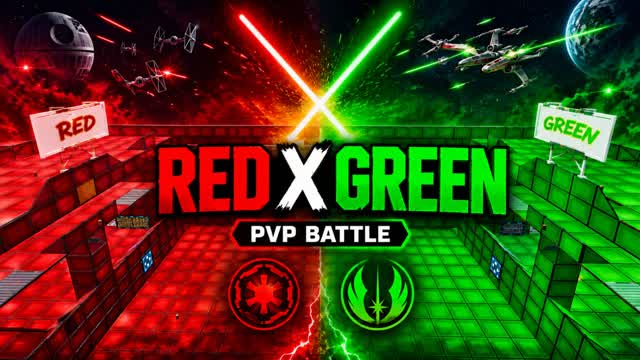 STAR REDX WARS GREEN — Fortnite Creative map