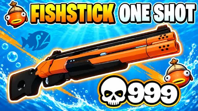 🐟FISHSTICK ONE SHOT GUN GAME — Fortnite Creative map