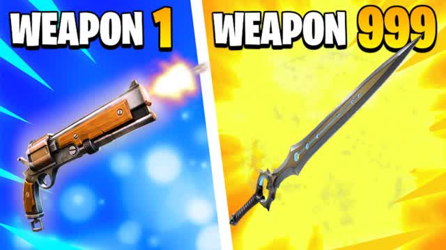 ❄️WINTER OG GUN GAME❄️ONE SHOOT — Fortnite Creative map