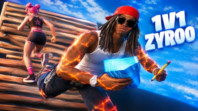 1V1 ZYYROO (1X1 1C1 1B1 1D1) — Fortnite Creative map