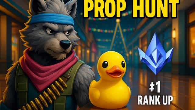 PROP HUNT — Fortnite Creative map cover art