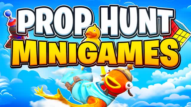 PROP HUNT MINIGAME 🐥 — Fortnite Creative map cover art