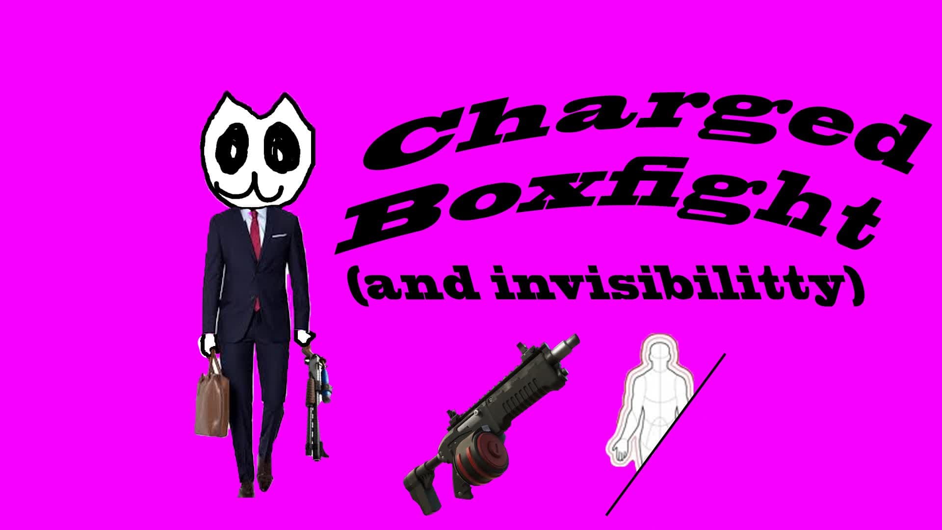Invisible box fights — Fortnite Creative map