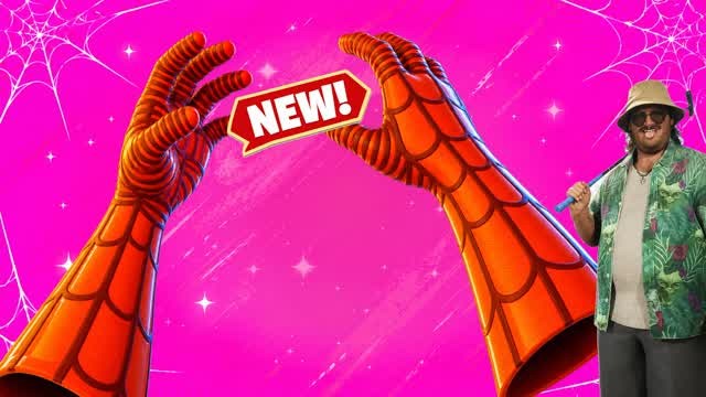 SPIDER-MAN Red vs Blue 🌟 Fun Island — Fortnite Creative map cover art
