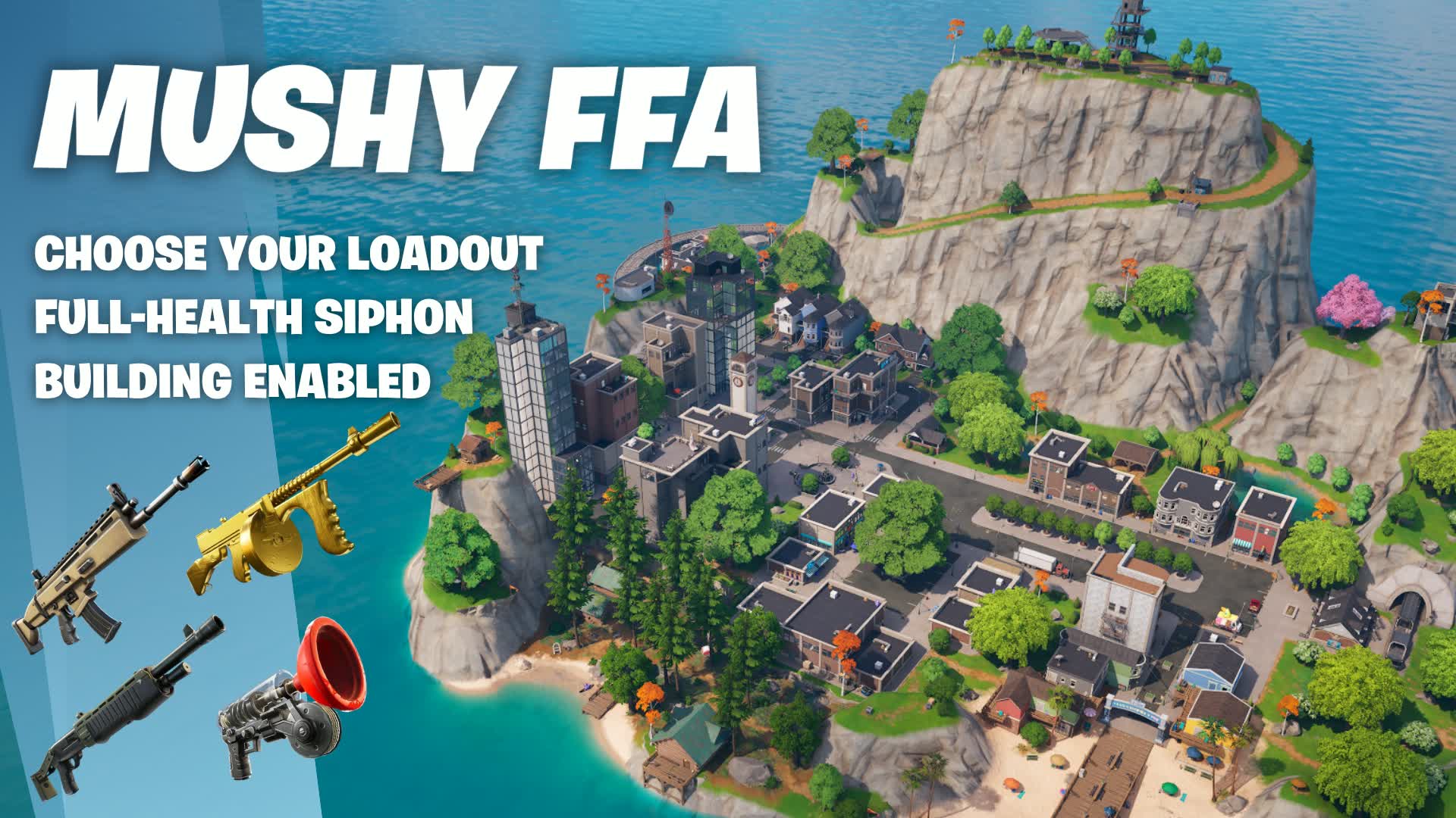 Mushy FFA — Fortnite Creative map